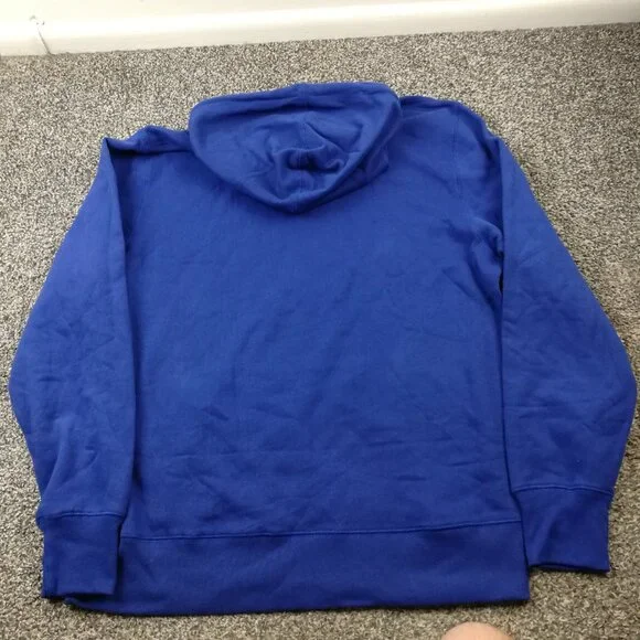 NWT Philadelphia 76ers Hoodie 47 Brand Big Logo Fleece Lined Sweatshirt Mens 2XL
